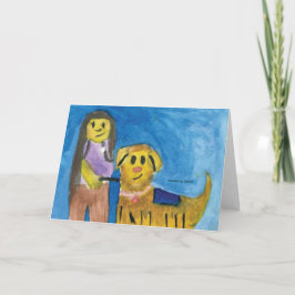 Lois the Therapy Dog - Kids Art for CHOC