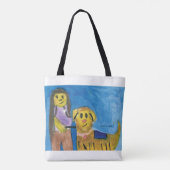 Lois the therapy dog - KidsArt for CHOC Tasche (Rückseite)