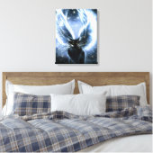 Loise One Canvas Print Leinwanddruck (Insitu (Schlafzimmer))