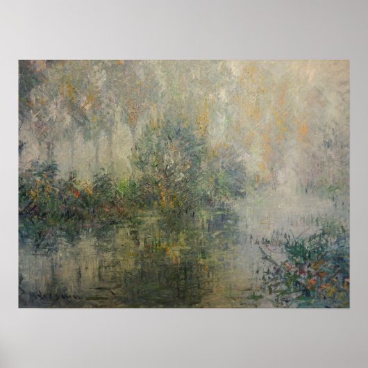 Loiseau - Die Eure Flusslandschaft Poster (Vorne)