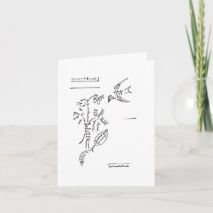 L'oiseau et le bouquet von Apollinaire