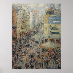 Loiseau - Rue Clignancourt in Paris am 14. Juli 19 Poster