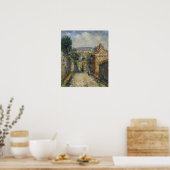 Loiseau - Rue Thuringe Bonsecours Rouen Poster (Küche)