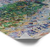 Loiseau - Seine am Hafen von Joie Poster (Ecke)