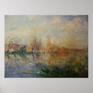 Loiseau - Später Herbst Eure Fluss In Vaudreuil Poster