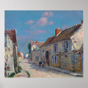 Loiseau - Straße in Ennery Seine Et Oise 1912 Poster