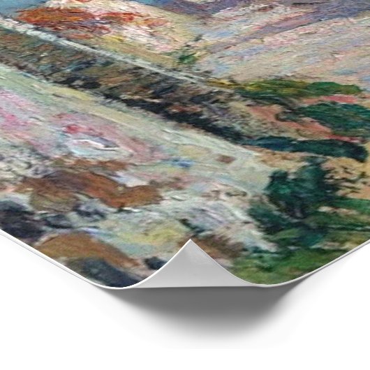 Loiseau - Street at Ennery Seine Et Oise 1912 Poster (Ecke)