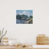 Loiseau - Wäscherei an der Seine bei Herblay 1906 Poster (Küche)