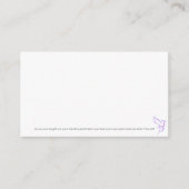 LoiseMoves Mitteilungskarten mit Schrift (Vorderseite)