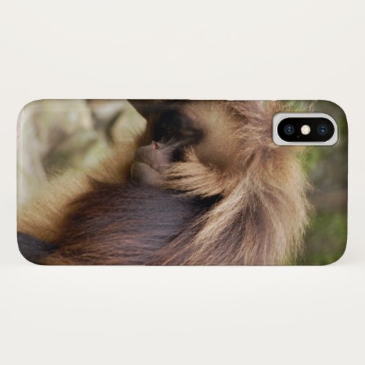 Loiting Monkey Case-Mate iPhone Hülle (Rückseite (Horizontal))