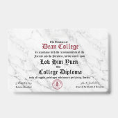 Lok Him Yuen Ausweis (Vorderseite)