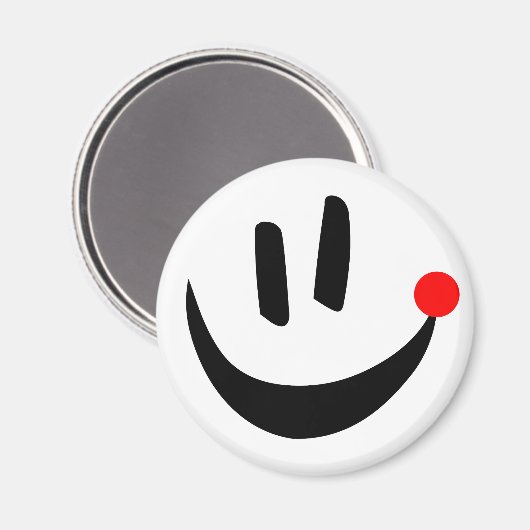 Loka Nota Lächelmagnet Magnet (Vorderseite/Rückseite)