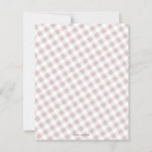 Lokal angebaute Bauern Market Babydusche (Rückseite)