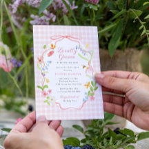 Lokal angebaute Frühlingsblumen-Baby-Party