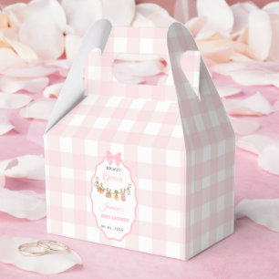 Lokal angebaute Pink girlbaby-Einweihung  Baby Spr Geschenkschachtel