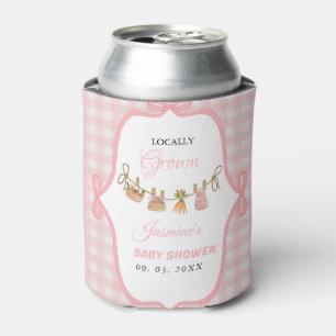 Lokal angebaute rosa Mädchen-Baby-Party Baby-Sprin Dosenkühler