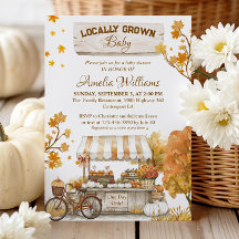 Lokal angelegter Baby Herbst-Bauer-Markt