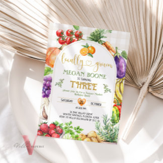 Lokal angelegter Bauer Markt Geburtstagsfeier Einl Einladung