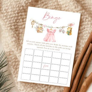 Lokal Aufgewachsenes Mädchen - Baby Shower Bingo S