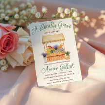 Lokal erbaut, Bauern Blume Market Babydusche