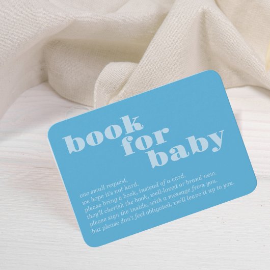 Lokal erbaut | Kinderbuch | Farbblock BLAUE Begleitkarte