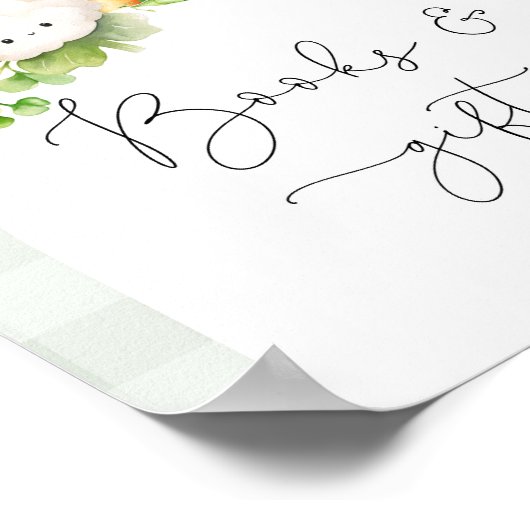 Lokal gewachsene Bauer vermarkten Bücher und Gesch Poster (Ecke)