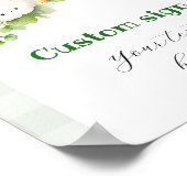 Lokal gewachsener benutzerdefinierter Text Poster (Ecke)