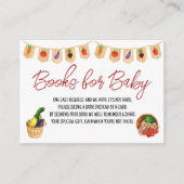 Lokal gezüchtet, Bauernmarkt, Bücher für Baby Begleitkarte (Vorderseite)