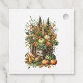 Lokal gezüchtet - Farm Fresh Birthday Party Geschenkanhänger (Rückseite)