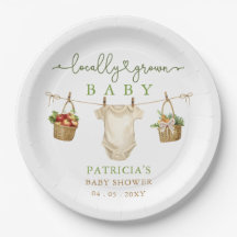 Lokal gezüchtete Baby Bauern Market Baby Shower