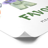 Lokal gezüchtete Babydusche Lieblings-Poster Poster (Ecke)