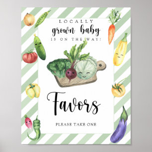 Lokal gezüchtete Babydusche Lieblings-Poster Poster