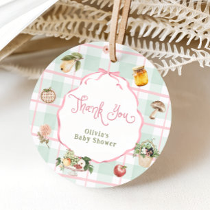 Lokal gezüchtete Bauer Market Baby Dusche Vielen D Geschenkanhänger