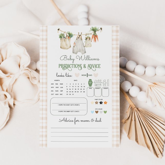 Lokal gezüchtete Bauer Market Baby Shower Game (Von Creator hochgeladen)