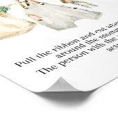 Lokal gezüchtete Bauern Market Baby Shower Bly Poster (Ecke)