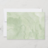 Lokal gezüchtete Bauern Market Baby Shower Dankeskarte (Rückseite)