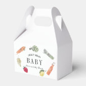 Lokal gezüchtete Bauern Market Baby Shower Geschenkschachtel (Vorderseite)