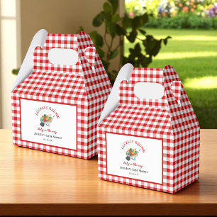 Lokal gezüchtete Bauern Market Baby Shower Geschenkschachtel