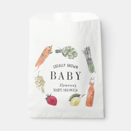 Lokal gezüchtete Bauern Market Baby Shower Geschenktütchen