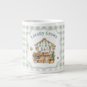 Lokal gezüchtete Bauern Market Baby Shower Jumbo-Tasse