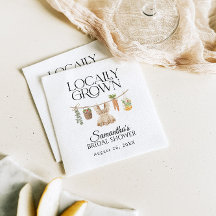 Lokal gezüchtete Bauern Market Baby Shower