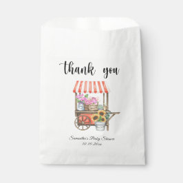 Lokal gezüchtete Blume Bauer Markt Kinderdusche Geschenktütchen