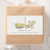 Lokal gezüchtete Golden Retriever Blumenadresse (Insitu)