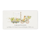 Lokal gezüchtete Golden Retriever Blumenadresse (Vorne)