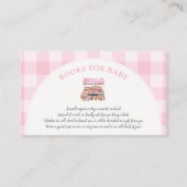 Lokal gezüchtete Mädchenduschenbücher für Kinder Begleitkarte (Vorderseite)