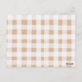 Lokal gezüchtete Veggies Bauer Market Books for Ba Postkarte (Rückseite)