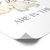 Lokal gezüchteter Bauer Market Baby Shower Guess G Poster (Ecke)