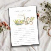 Lokal gezüchteter Igel-Ratgeber für Mum Baby Showe Begleitkarte