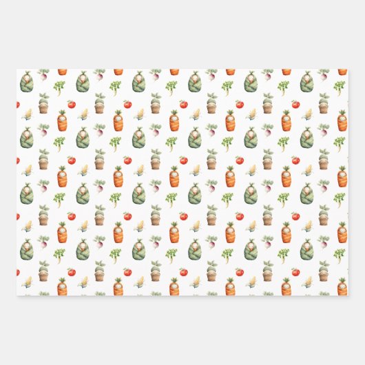 Lokal gezüchtetes Geschenkpapier Wrap Gingham Wrap (Vorderseite 2)