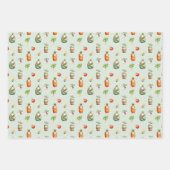 Lokal gezüchtetes Geschenkpapier Wrap Gingham Wrap (Vorderseite)